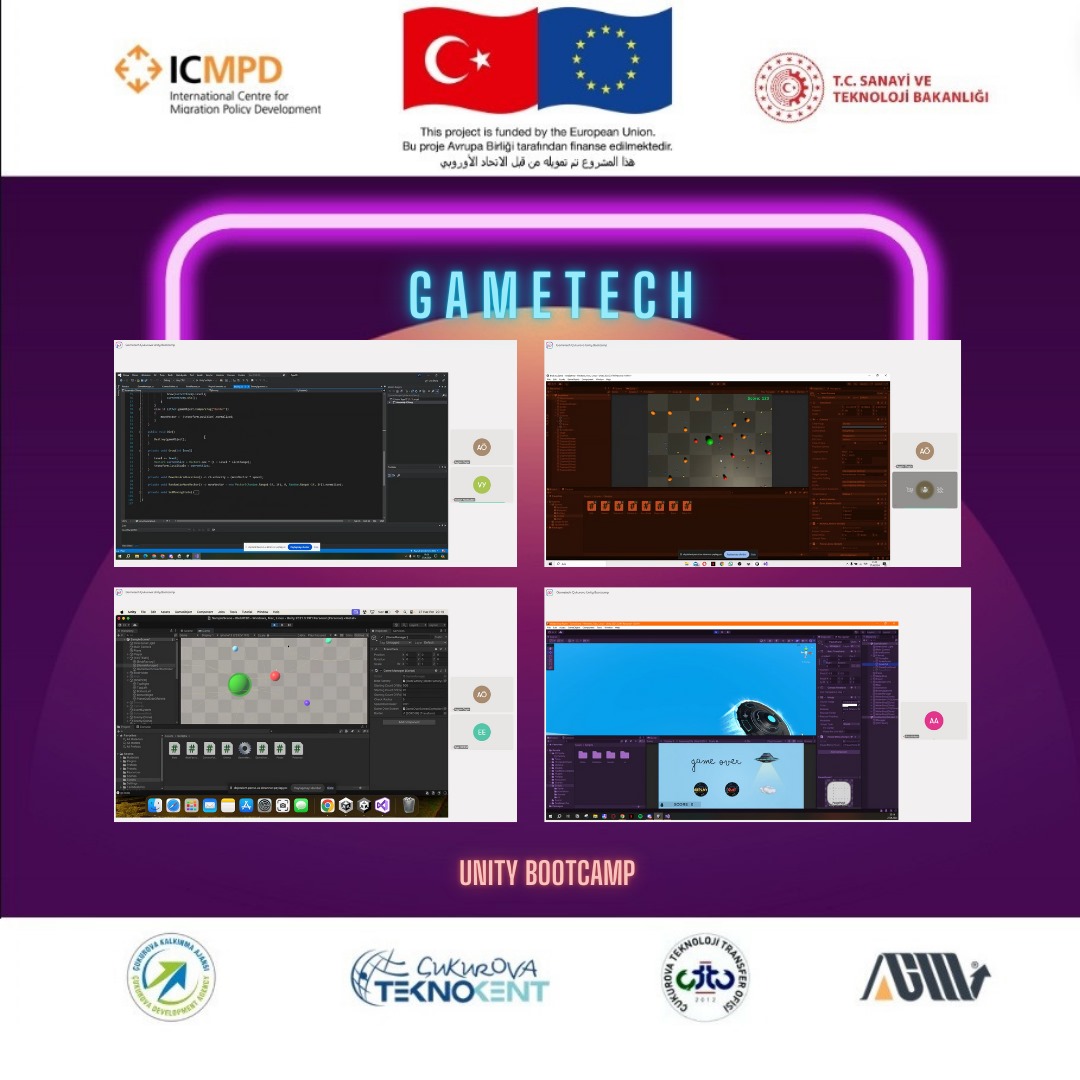 GameTech Çukurova – Unity Bootcamp